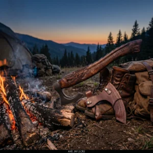 Viper Handle Display Axe – Handmade Steel