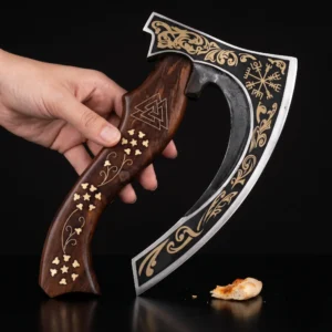 The Forgemaster's Steel Pizza Axe