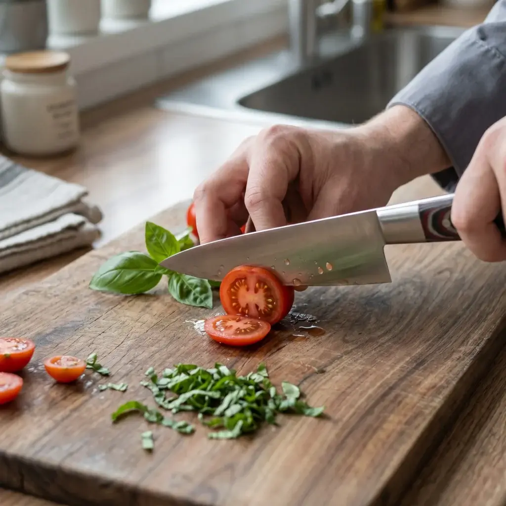 Japanese-Style Chef Knife – 12 Chrome Steel