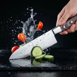 Santoku Chef Knife – 12 Chrome Steel