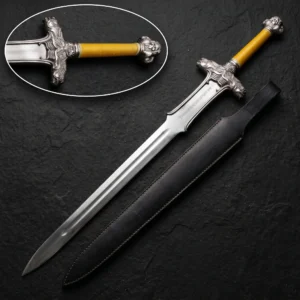 Barbarian-Inspired Display Sword – Handmade Replica